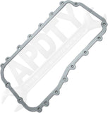 APDTY 171058 Oil Pan Gasket Set; Include Oil Pickup Tube Seal; Replace 5241062AB