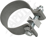 APDTY 171122 Exhaust Muffler Band-Style Clamp Replaces 55398182AA