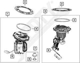 APDTY 171135 Fuel Injection Pressure Regulator Seal Replaces 4809783AA