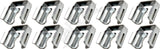 APDTY 171136 Fuel Injector Retainer Clip Kit; Set Of 10; Replaces 4418257AB
