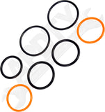 APDTY 171153 Engine Coolant Pipe O-Ring Seal Set (Allows O-Ring Replacement)