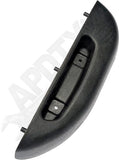 APDTY 171256 Replacement Armrest Arm Rest Door Pull; Dark Pewter; Front Right