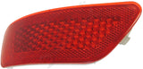 APDTY 171265 Bumper Reflector Panel; Rear Left (Driver Side); Replace 57010721AC