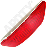 APDTY 171265 Bumper Reflector Panel; Rear Left (Driver Side); Replace 57010721AC
