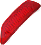 APDTY 171265 Bumper Reflector Panel; Rear Left (Driver Side); Replace 57010721AC
