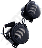 APDTY 171269 LED Fog Light Set; 3600 Lumen; 6500K Color Temp; Replaces RT28107