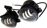 APDTY 171269 LED Fog Light Set; 3600 Lumen; 6500K Color Temp; Replaces RT28107