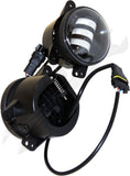 APDTY 171269 LED Fog Light Set; 3600 Lumen; 6500K Color Temp; Replaces RT28107