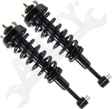 APDTY 171398x2 Suspension Strut & Coil Spring Assembly Set; Front Left & Right