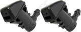 APDTY 171507 Windshield Washer Nozzle Set; Left And Right; Replaces 55157319AA