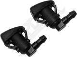 APDTY 171507 Windshield Washer Nozzle Set; Left And Right; Replaces 55157319AA