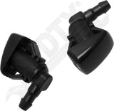 APDTY 171507 Windshield Washer Nozzle Set; Left And Right; Replaces 55157319AA