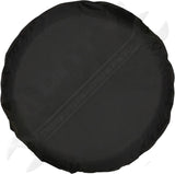 APDTY 171508 Spare Tire Cover; Rear; Black; 33" To 35"; Replaces TC333535
