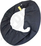 APDTY 171508 Spare Tire Cover; Rear; Black; 33" To 35"; Replaces TC333535