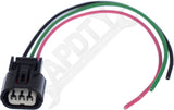 APDTY 171509 Wire Wiring Harness Pigtail; 3-Wire; MAP Sensor, Ignition Coil, Etc