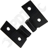 APDTY 171511 Lower Door Hinge Bracket Set Replaces RT34092