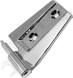 APDTY 171513 Door Hinge Set; Stainless; 4 Door; Replaces RT34079