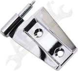 APDTY 171513 Door Hinge Set; Stainless; 4 Door; Replaces RT34079
