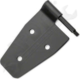 APDTY 171514 Door Hinge Set; 4 Hinges; Black Stainless Steel; Replaces RT34094
