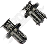 APDTY 171642 Push-Type Bumper And Fender Liner Retainer - Fits 10 MM Hole