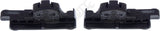 APDTY 171650 My Sky Sunroof Slide Cable Plastic Bracket Clip; Left & Right Clips