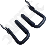APDTY 171662 Grab Handle Kit; Set Of 2; Solid Steel; Rubberized; Replace RT27061