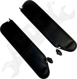 APDTY 171667 Sun Visor Set; Black; Set Of 2; Left And Right; Replaces RT52004