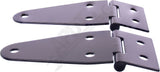 APDTY 171672 Hood Hinge Set; Set Of 2; Matte Black; Replaces RT34095