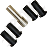 APDTY 171678 Door Hinge Bushing Kit; 2-Door Models; Replaces RT25004