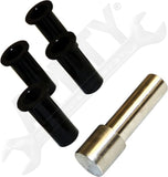APDTY 171678 Door Hinge Bushing Kit; 2-Door Models; Replaces RT25004