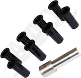 APDTY 171679 Door Hinge Bushing Kit; 4-Door Models; Replaces RT25005