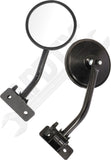 APDTY 171682 Quick Release Mirror Set; Black; Replaces RT30020