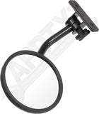 APDTY 171682 Quick Release Mirror Set; Black; Replaces RT30020