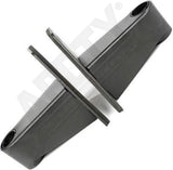 APDTY 171685 Mirror Relocation Bracket Set; Black; Replaces RT30016