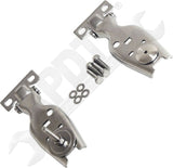 APDTY 171686 Liftgate Glass Hinge Kit; Stainless Steel; Replaces RT34104