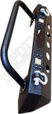 APDTY 171691 Heavy Duty Mid-Width Front Winch Bumper; Black; Replaces RT20044