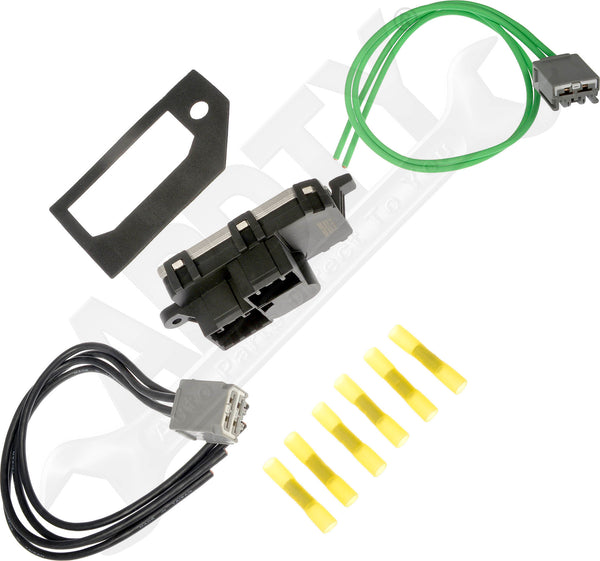 APDTY 171853 Blower Motor Resistor Kit With Harness