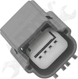 APDTY 171861 4 Wire Wiring Harness Pigtail; Radiator Grill Shutter Connector