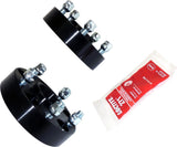 APDTY 171870 1.5" Thick Wheel Spacer Set; Black Anodized; Replaces RT32019