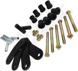 APDTY 171887 Heavy Duty Greasable Shackle Kit; w/ Bushings; Replaces RT21049