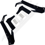 APDTY 171892 LED Light Bar Windshield Mounting Bracket Set Replaces RT28088