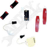 APDTY 171898 LED Dome Lamp Kit; White; Replaces RT28043