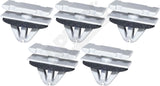 APDTY 171903x5 Body Trim Clip Fastener Retainer; Set Of 5; Replaces 68172491AA