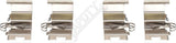 APDTY 171905 Brake Pad Spring Kit; Rear Left Or Right; Replaces 68225302AB