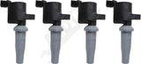 APDTY 171912 Ignition Coil & Boot Set Of 4 (2.0L 2.5L 4-Cylinder)