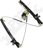 APDTY 171918 Window Motor & Regulator Assembly; 123" WB Models; 6-Pin; Rear Left