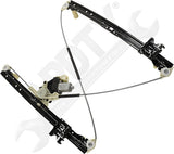 APDTY 171919 Window Motor Regulator Assembly; 123" WB Models; 6-Pin; Rear Right