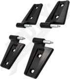 APDTY 171987 Door Hinge Kit; Set Of 4 Hinges; Upper Or Lower; Replace 55395384K4