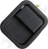 APDTY 172011 Exterior Door Handle Kit; Left & Right; Black; Replaces 55076222K