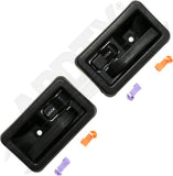 APDTY 172012 Interior & Exterior Door Handle Kit; Left & Right; Full Steel Doors